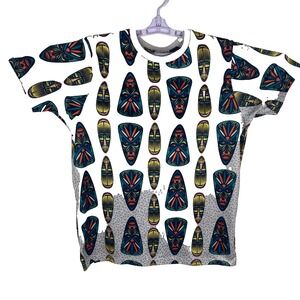 Fresh Prints Of Bel Air By The Drill Clothing Co. Mens White T-Shirt Size Small